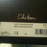 Men shoes air conner cole haan burnt orange size12