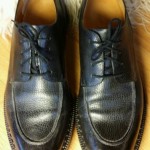 Cole Haan City 12 M Mens shoes black leather comfort casual lace up oxfords