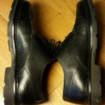Cole Haan City 12 M Mens shoes black leather comfort casual lace up oxfords