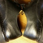 Cole Haan City 12 M Mens shoes black leather comfort casual lace up oxfords
