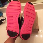 Cole Haan Fragment Design Pink Black Lunargrand 10.5 Saddle MSRP $298 70% Off