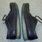 Clarks Wallabees mens 10.5 leather