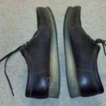Clarks Wallabees mens 10.5 leather