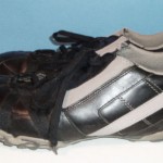DIESEL MEN’S “RESPECT” SHOES sz 9.5 US / 42.5 EUR BLACK & GRAY FASHION SNEAKER