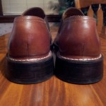 Men’s COLE HAAN Dryden Brown Smooth Leather Slip-On Loafers Shoes – 9.5 M – EUC