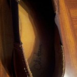Men’s COLE HAAN Dryden Brown Smooth Leather Slip-On Loafers Shoes – 9.5 M – EUC