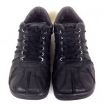DIESEL Shoes LEATHER Black ATHLETIC Lace Up OXFORDS Casual SQUARE Toe 10.5 44