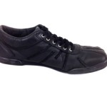 DIESEL Shoes LEATHER Black ATHLETIC Lace Up OXFORDS Casual SQUARE Toe 10.5 44
