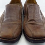 Clarks Brown Leather Slip On Casual Loafers Men Size 13 M
