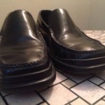 Cole Haan Santa Barbara Mens 10.5 M Loafers Black Nike Air Moc $158 Shoe Slip On