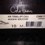 Cole Haan Men’s 10 Brown Leather/Suede Shoe