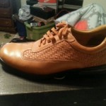 Men shoes air conner cole haan burnt orange size12