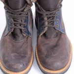 Hugo Boss Fur Lined Winter Boot L7.5 R6.5 coffee leather shoe $425 Mismate New