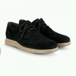 Mens Cole Haan LunarGrand Wing-Tip, Black/Tan