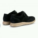 Mens Cole Haan LunarGrand Wing-Tip, Black/Tan