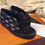 VANS SYNDICATE 006 WTAPS BLACK CROSSBONES CHUKKA SIZE 12