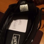 VANS SYNDICATE 006 WTAPS BLACK CROSSBONES CHUKKA SIZE 12