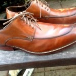 Cole Haan C09022 Air Colton 10.5 W  British tan leather Split Oxford shoe