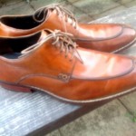 Cole Haan C09022 Air Colton 10.5 W  British tan leather Split Oxford shoe