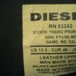 Diesel mens boots size 12.5 “me-tal”