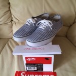 Supreme X Comme Des Garcons Cdg Vans Sz 10.5 Pcl Ss14 2014