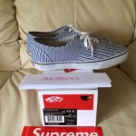 Supreme X Comme Des Garcons Cdg Vans Sz 10.5 Pcl Ss14 2014