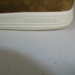 NWOB NEW DIESEL SIDE ZIP BROWN SUEDE LEATHER ANKLE BOOTS IDOL SERIES 8.5