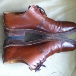 Cole Haan Oxford Leather Brown Shoes Mens Sz 9.5 M
