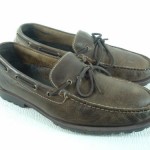 Cole Haan Nubuck Leather Casual Moccasin Loafers Footwear Mens Used Shoes 9 M