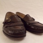 Cole Haan Men’s Loafers Sz 10 D Leather Brown Buckle Decoration