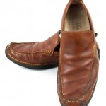 COLE HAAN NIKE AIR Brown Slip On Loafers Shoes Mens Size 8.5 M