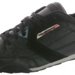 Diesel Dynamykal Y00575-PR131-T8013 Black Leather Casual Fashion Shoes 10 Men