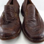 Cole Haan Brown Leather Slip On Loafers Men Size 12 M
