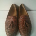 Cole Haan Mens Brown Casual Leather Loafers Size 12 M