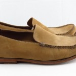 Cole Haan Nike Air Brown Leather Slip On Loafers Men Size 9.5 M
