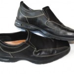 COLE HAAN Air Everett Black Leather Slip On Nike Air Technology Men’s 10 M