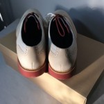 New Cole Haan Great Jones WingTip Summer Khaki/Brick Red Shoes Size 12 M