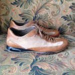 Cole Haan Nike Air Mens Leather Suede Sneakers Casual Brown 8M