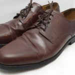 COLE HAAN MEN’S BROWN CAP TOE OXFORDS DRESS SHOES sz 8.5 W