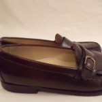 Cole Haan Men’s Loafers Sz 10 D Leather Brown Buckle Decoration