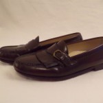Cole Haan Men’s Loafers Sz 10 D Leather Brown Buckle Decoration