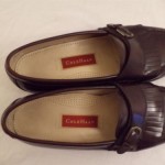 Cole Haan Men’s Loafers Sz 10 D Leather Brown Buckle Decoration