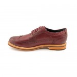 Cole Haan Cooper Sq. Wingtip Mens Size 9 Burgundy Wingtip Leather Oxfords Shoes