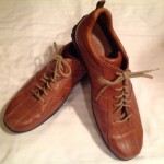 Cole Haan Casual Brown Leather Lace-Up Mens Shoes Size 12