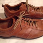 Cole Haan Casual Brown Leather Lace-Up Mens Shoes Size 12