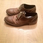 COLE HAAN Nike Air Stratton Brown Taupe OXFORDS Mens Shoes  10/M