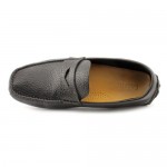 Cole Haan Howland Penny Mens Size 9 Black Leather Loafers Shoes New/Display