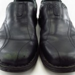Clarks Black Leather Slip On Loafers Men Size 13 M