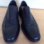 Mens COLE HAAN Loafers Black Leather Slip On Casual Nike Air Dress Shoes Sz 11.5