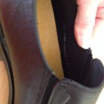 Mens COLE HAAN Loafers Black Leather Slip On Casual Nike Air Dress Shoes Sz 11.5